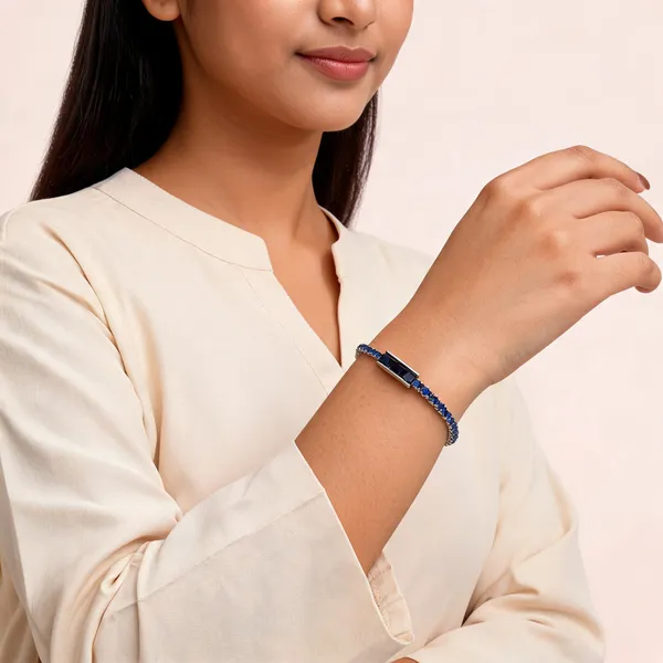 Blue_Stone_Link_Bracelet_for_Women