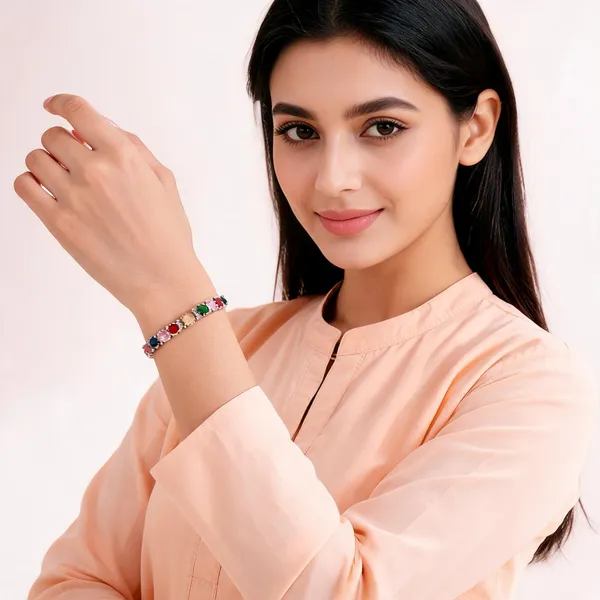 Multicolour_Gemstone_Bracelet_for_Women