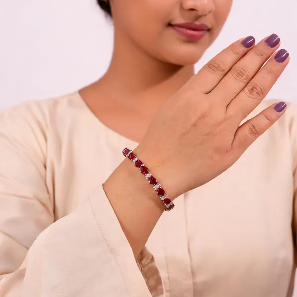 Red_Stone_Link_Bracelet_for_Women