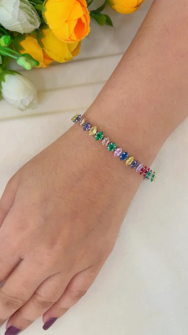 Multicolour_Stone_Bracelet_for_Women