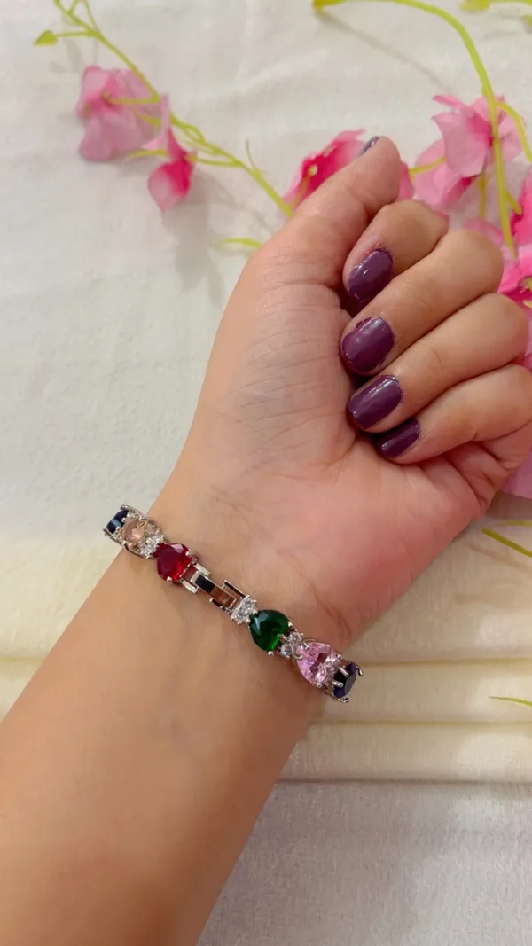 Multicolour_Gemstone_Bracelet_for_Women