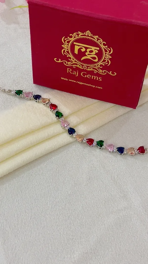 Multicolour_Gemstone_Bracelet_for_Women