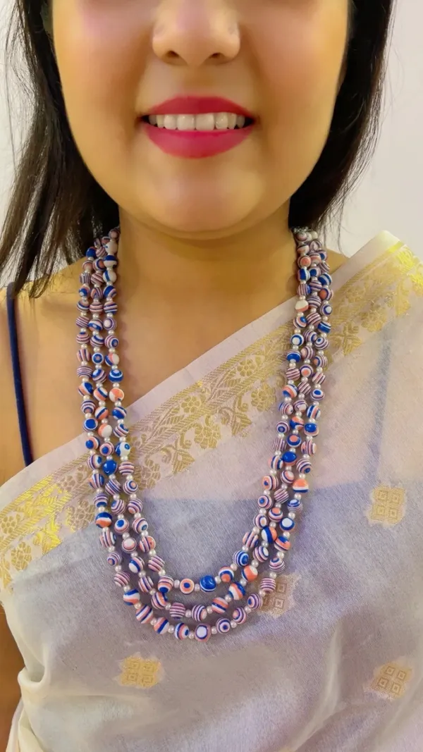 Blue_Beaded_Multistrand_Necklace_for_Women