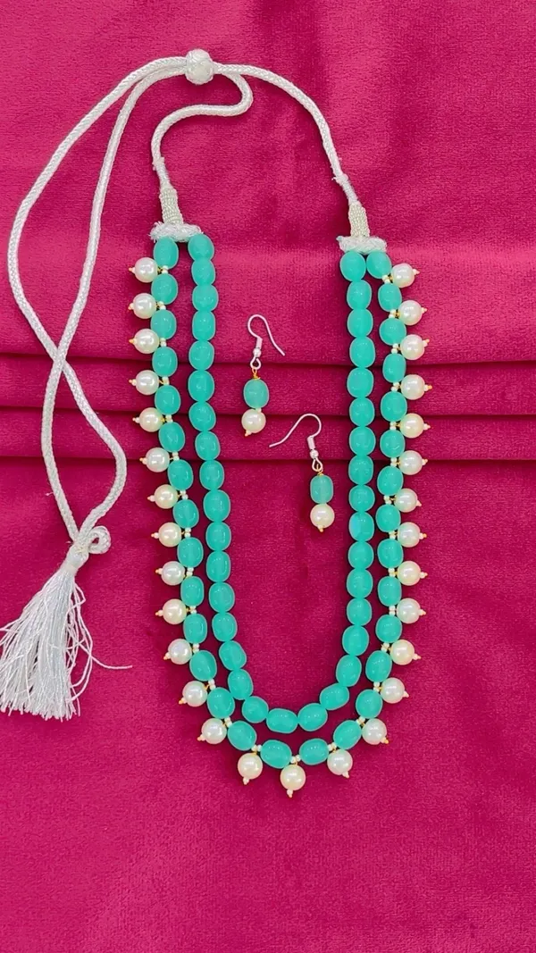 Turquoise_Beaded_Pearl_Necklace_Set_for_Women