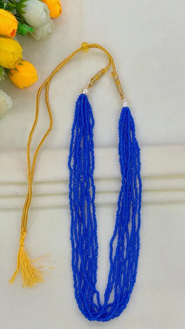 Blue_Beaded_Multi-Strand_Necklace_for_Women