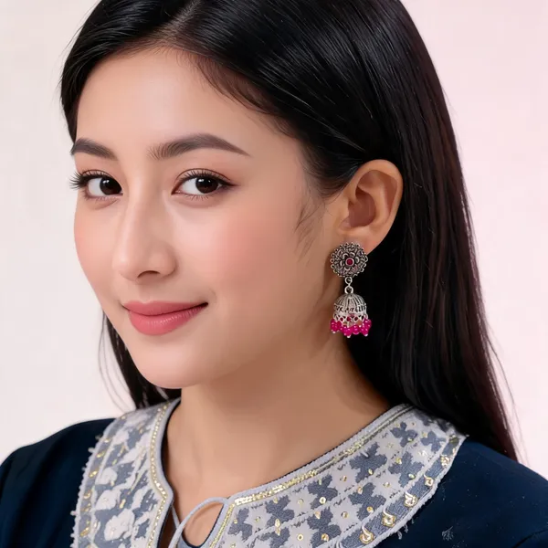 Silver_Oxidised_Jhumka_Earrings_for_Women