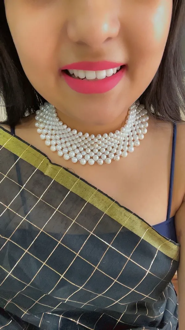 White_Pearl_Multi_Strand_Choker_Necklace_for_Women