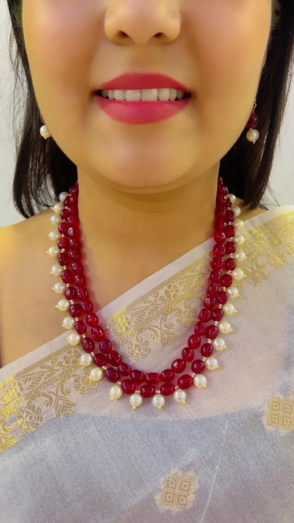 Red_Beaded_Necklace_Set_for_Women
