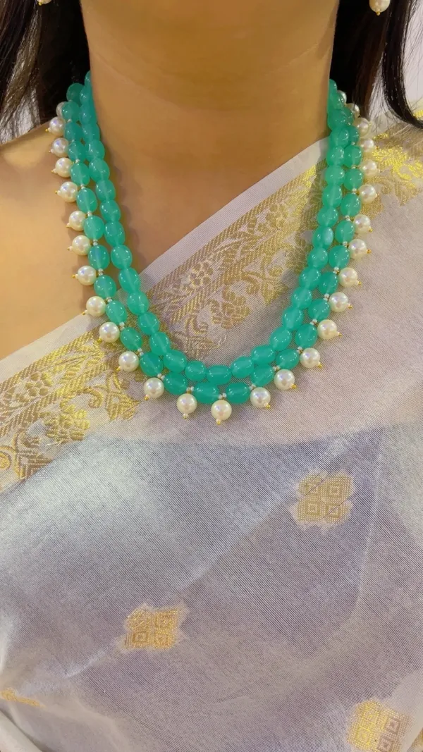 Turquoise_Beaded_Pearl_Necklace_Set_for_Women