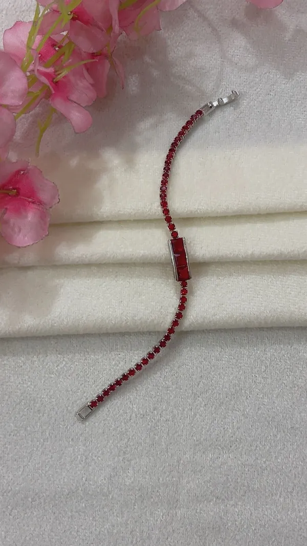 Red_Stone_Link_Bracelet_for_Women