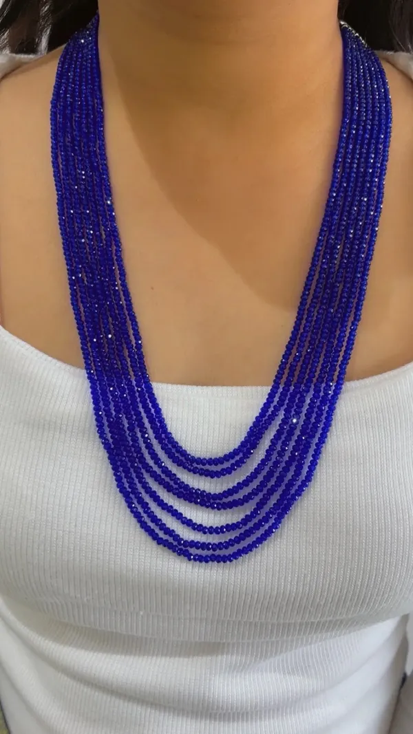 Blue_Beaded_Layered_Necklace_for_Women