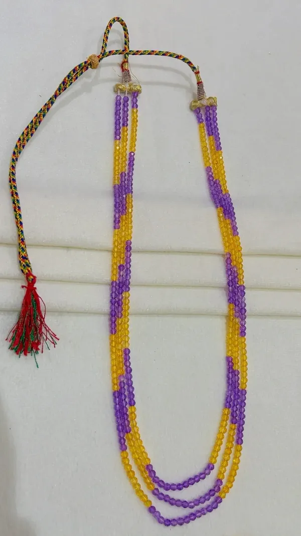 Purple_And_Yellow_Beaded_Layered_Necklace_for_Women