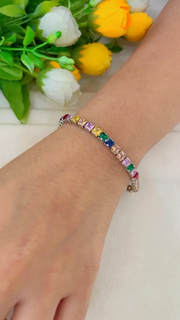 Multicolour_Rectangular_Stone_Bracelet_for_Women