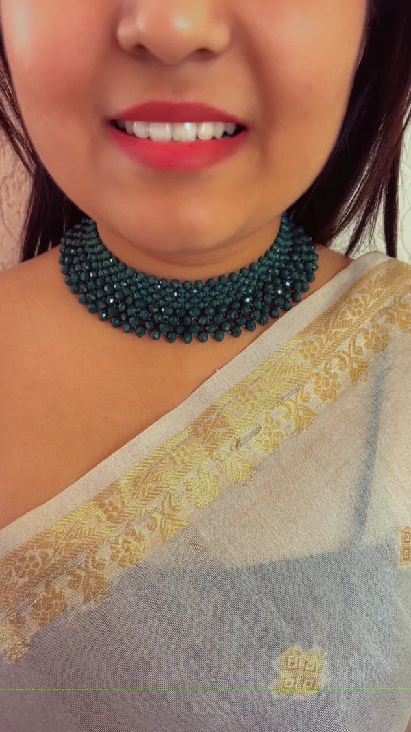 Green_Beaded_Choker_Necklace_for_Women