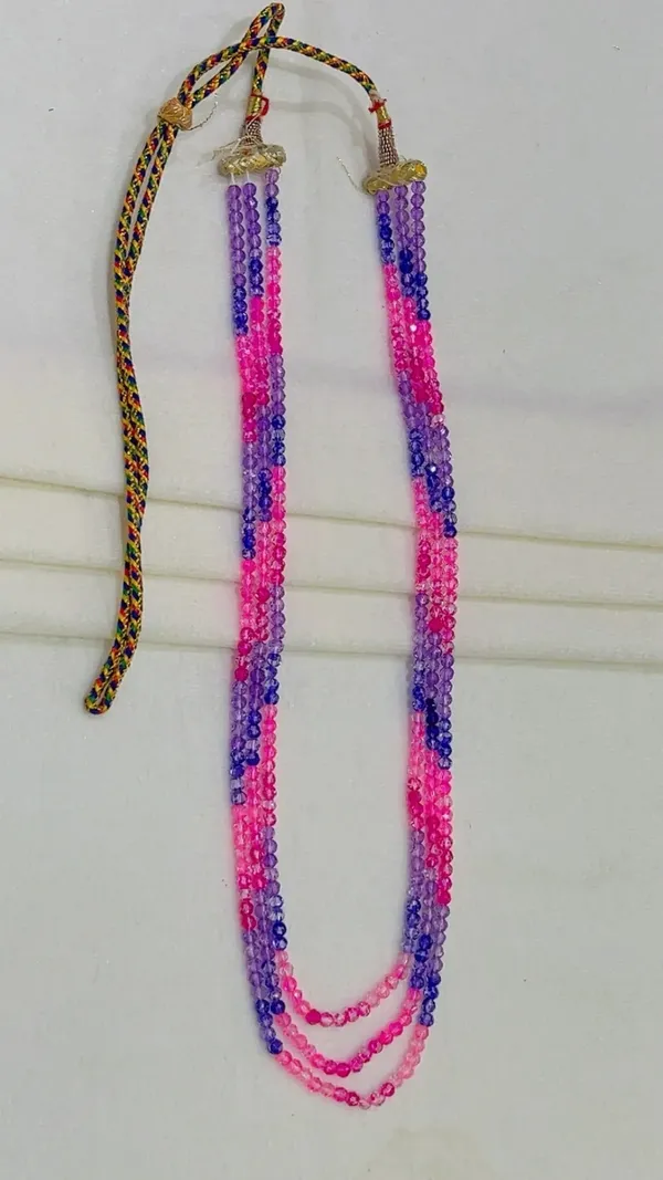 Pink_Purple_Beaded_Layered_Necklace_for_Women