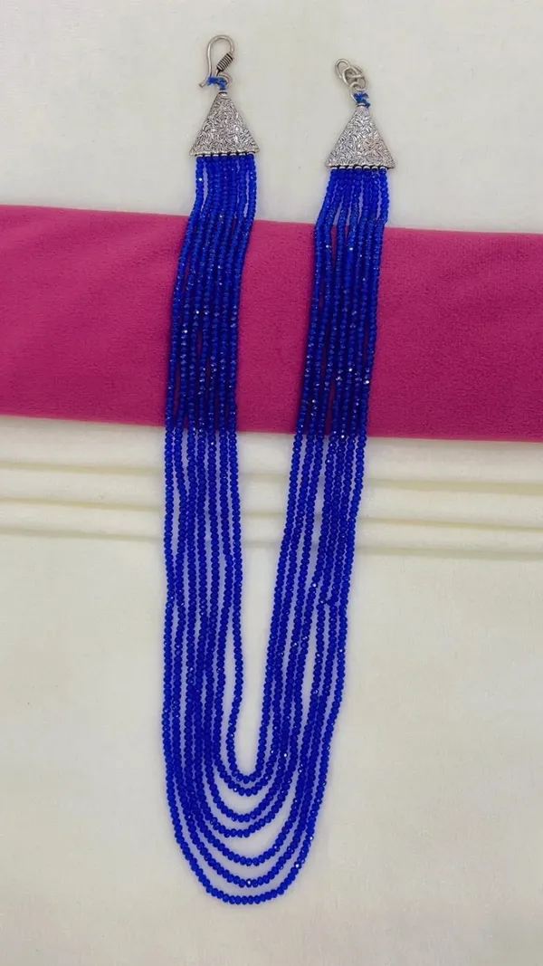 Blue_Beaded_Layered_Necklace_for_Women