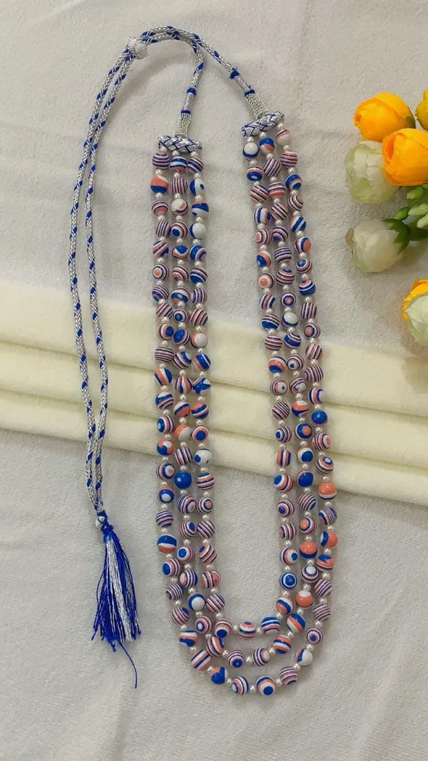 Blue_Beaded_Multistrand_Necklace_for_Women