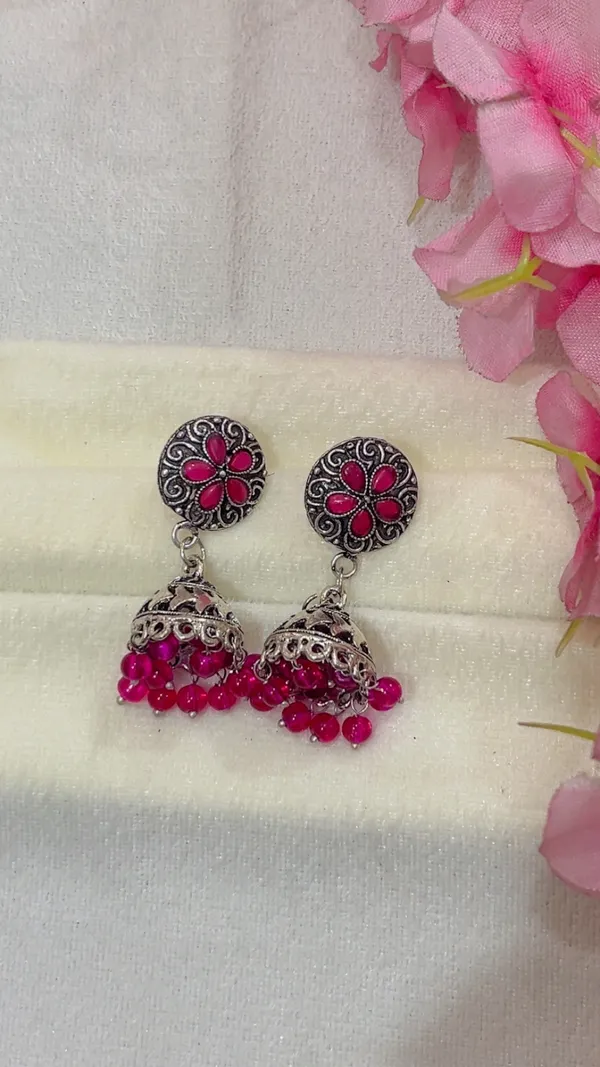 Silver_Oxidized_Jhumka_Earrings_for_Women
