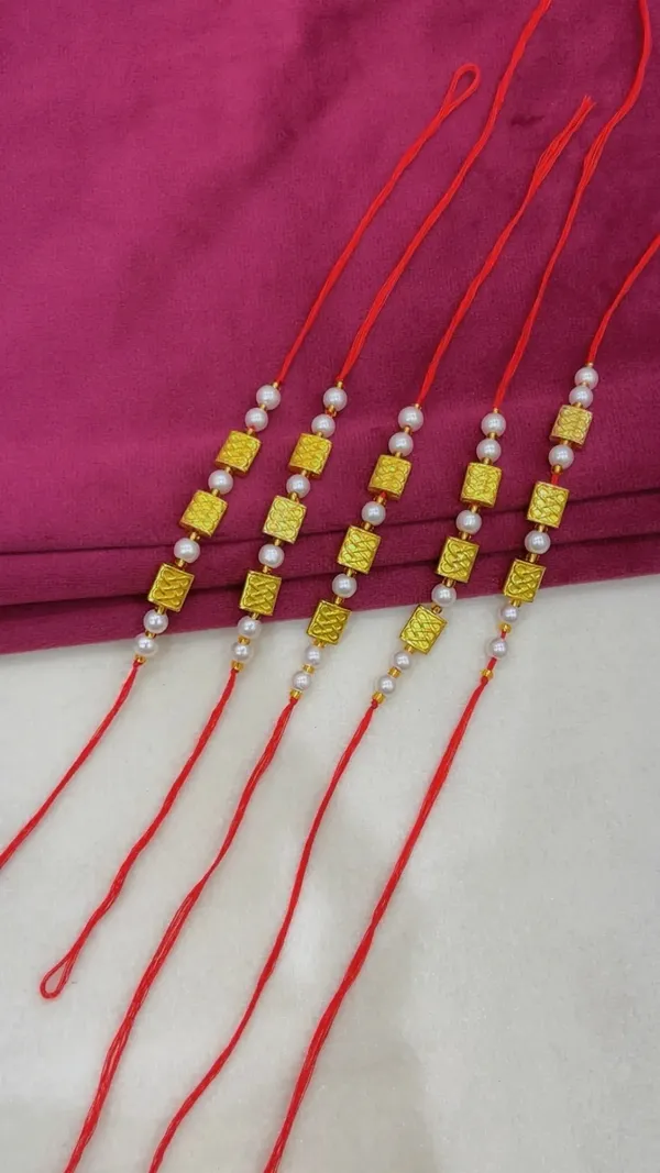 Red_Thread_Pearl_Beaded_Rakhis_Set_For_Brothers