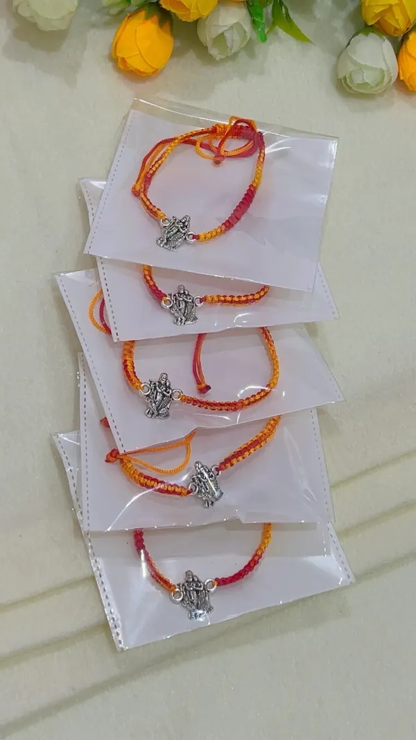 Red_Yellow_Thread_Charm_Rakhi_Set_for_Brothers