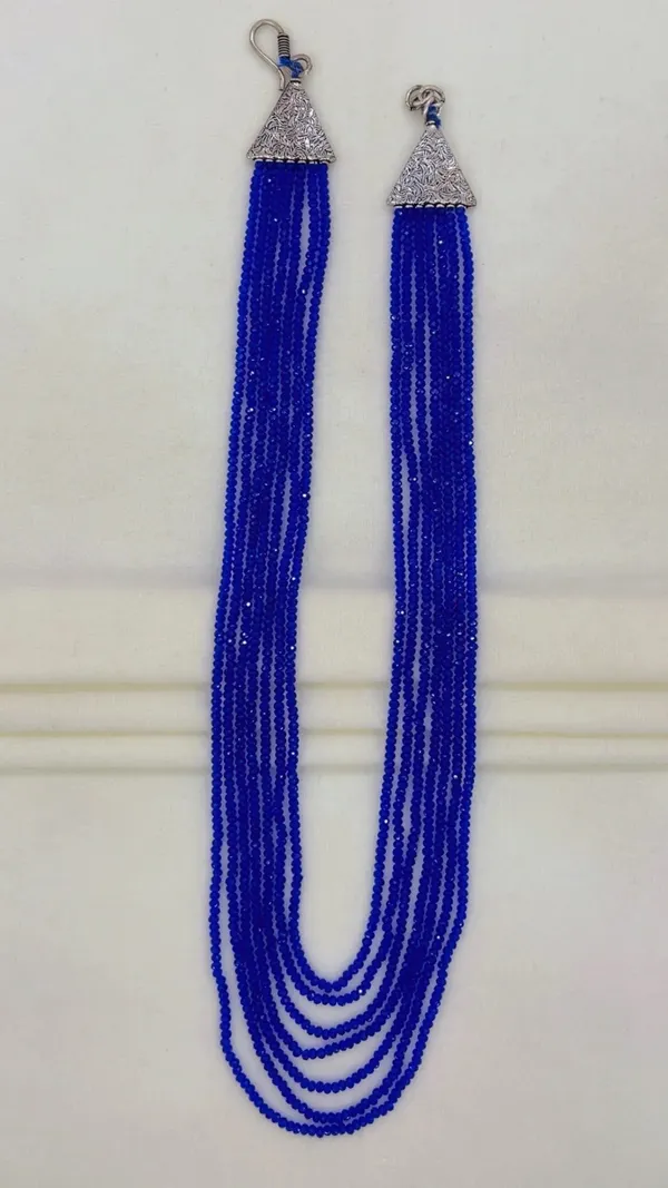 Blue_Beaded_Layered_Necklace_for_Women