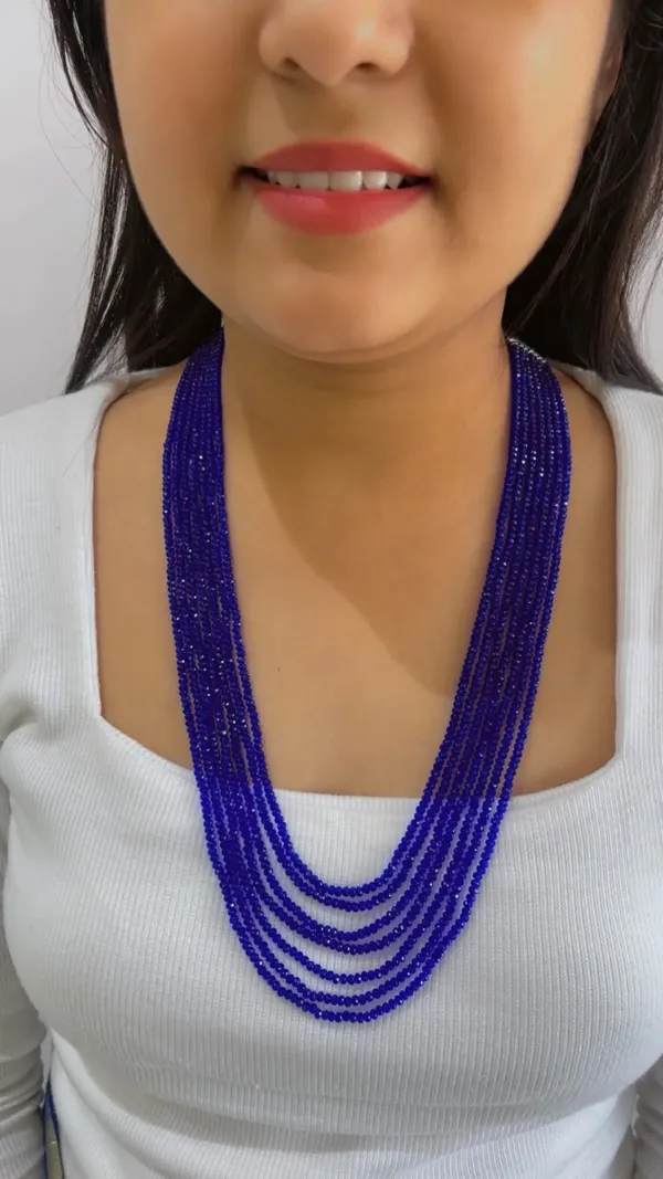 Blue_Beaded_Layered_Necklace_for_Women