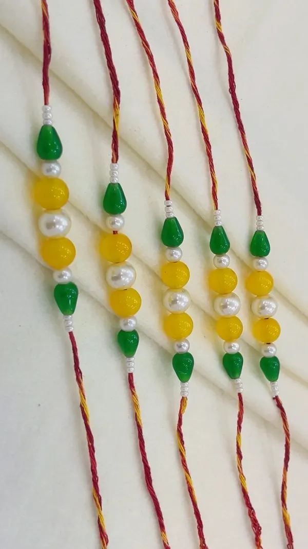 Multicolour_Beaded_Thread_Rakhi_for_Kids