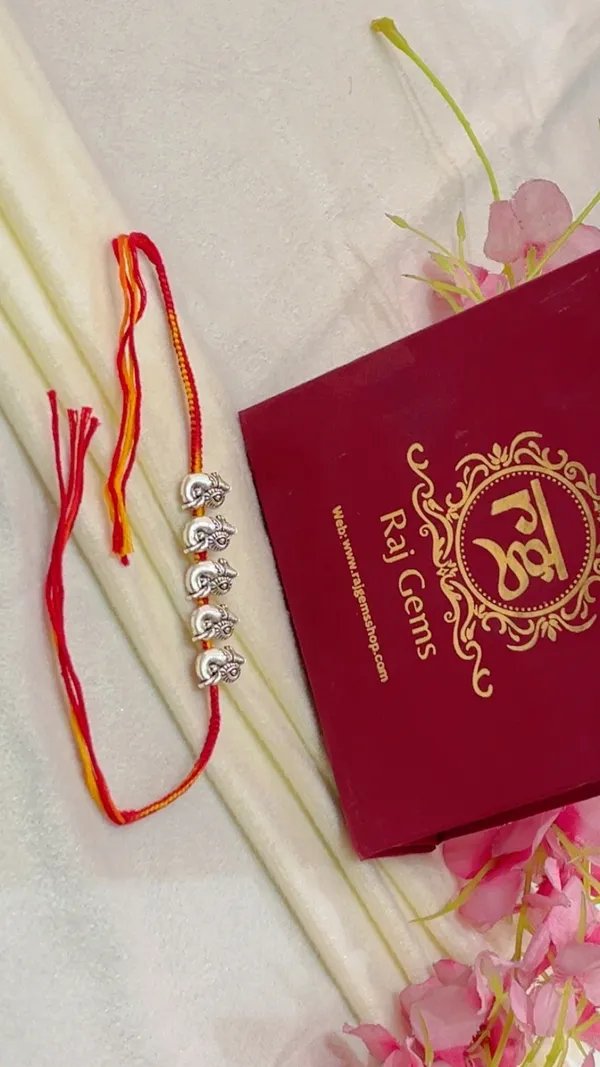 Red_Yellow_Thread_Ganesha_Rakhi_for_Men_-_Pack_of_2