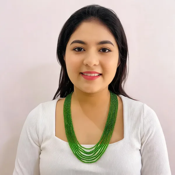 Green_Beaded_Layered_Necklace_for_Women