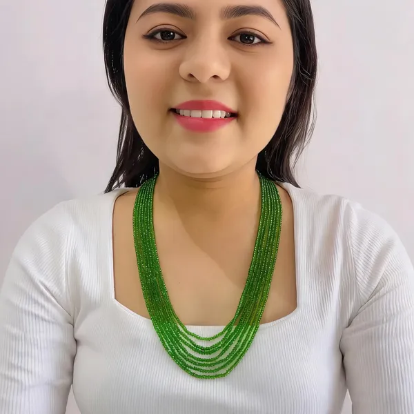 Green_Beaded_Layered_Necklace_for_Women