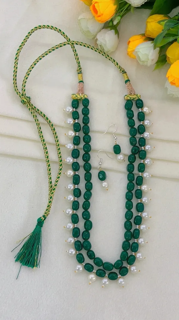 Green_Beaded_Necklace_Set_for_Women