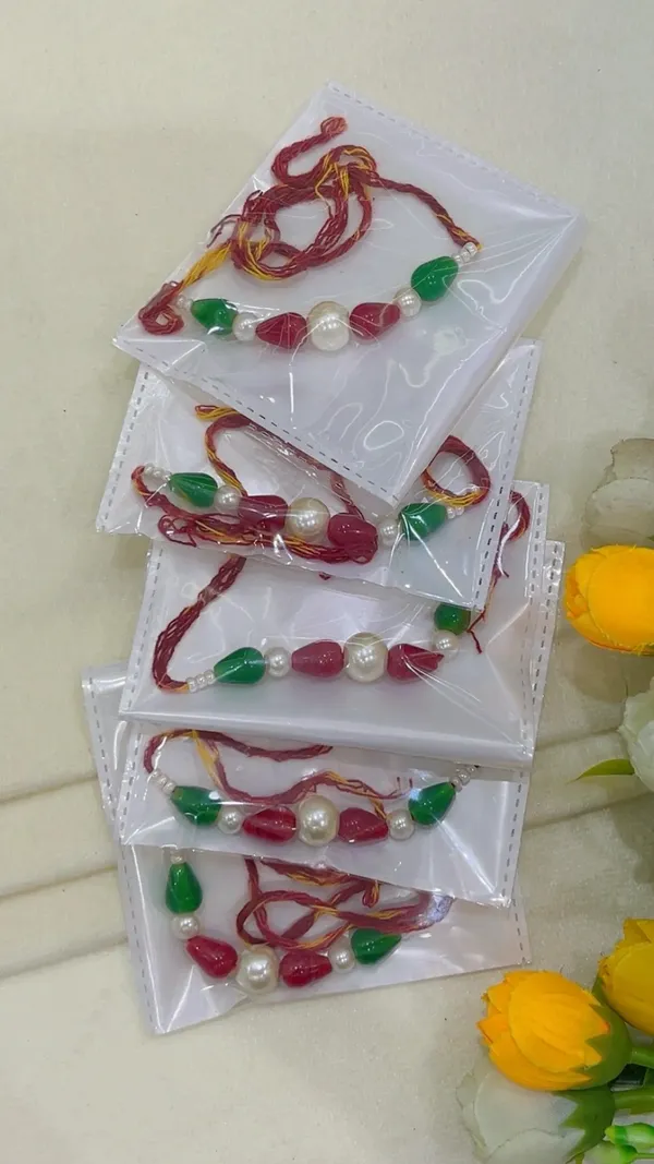 Multicolor_Beaded_Rakhi_Bracelet_for_Brothers