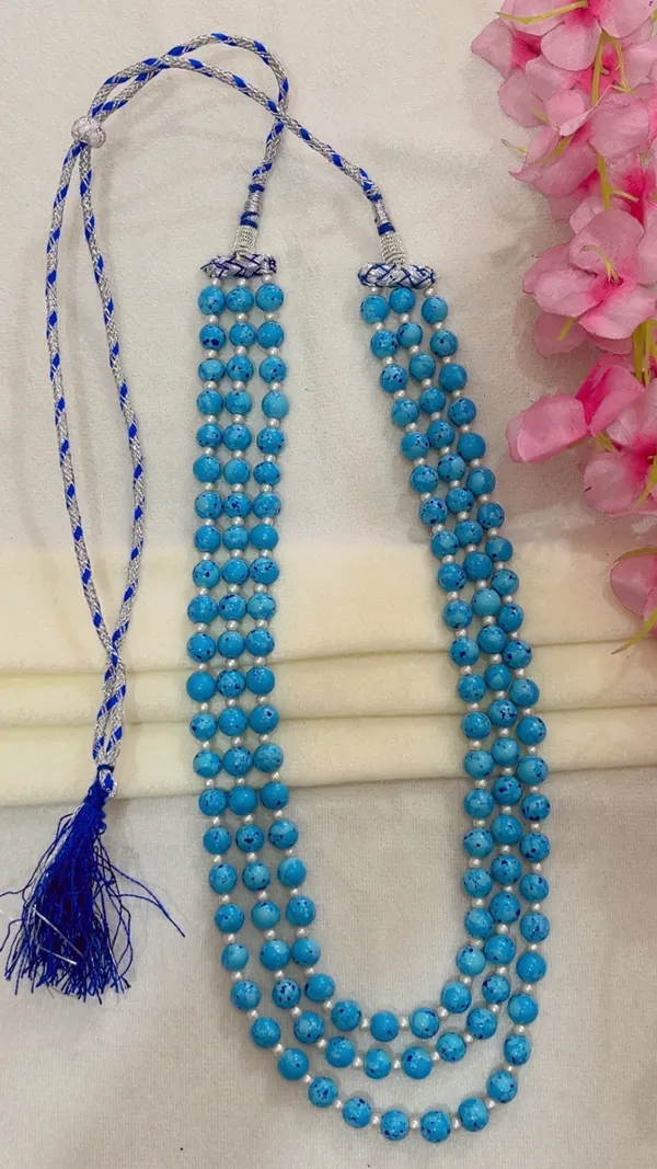 Blue_Beaded_Layered_Necklace_for_Women