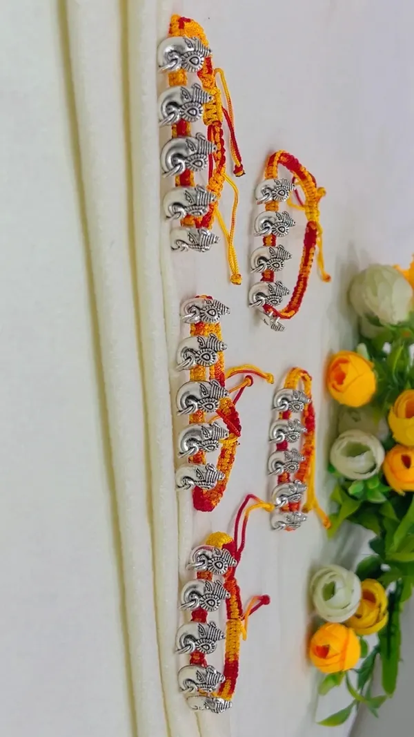 Red_Yellow_Thread_Elephant_Charm_Rakhi_Set_for_Brothers