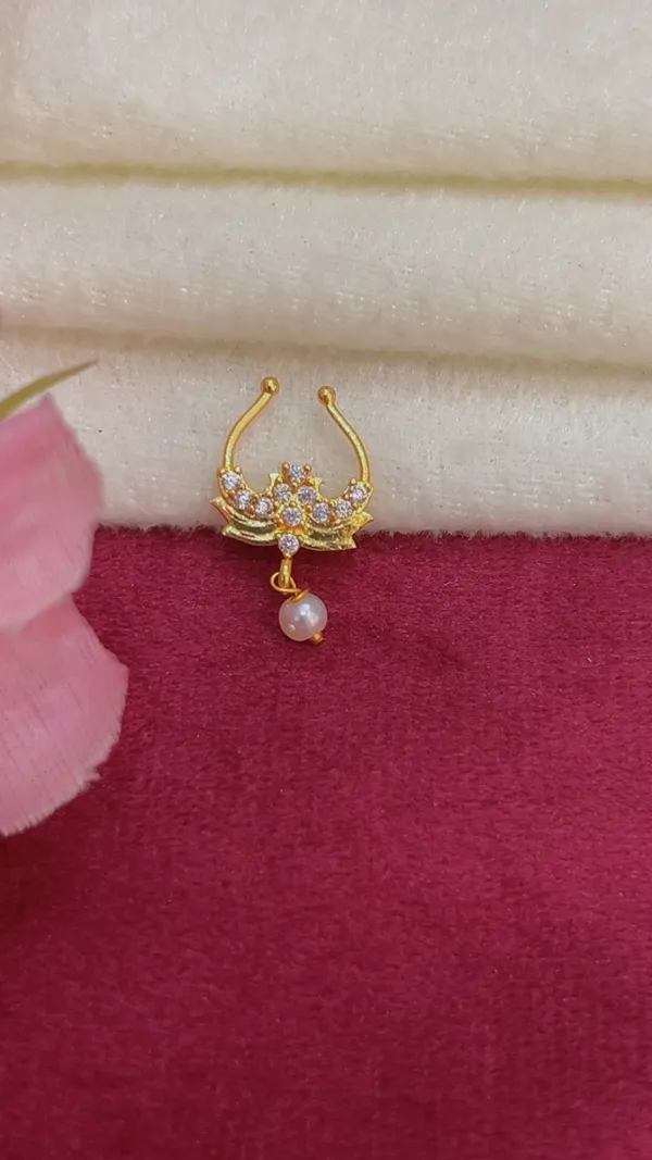 Gold-Tone_Floral_Pearl_Nose_Ring_for_Women_-_Pack_of_2