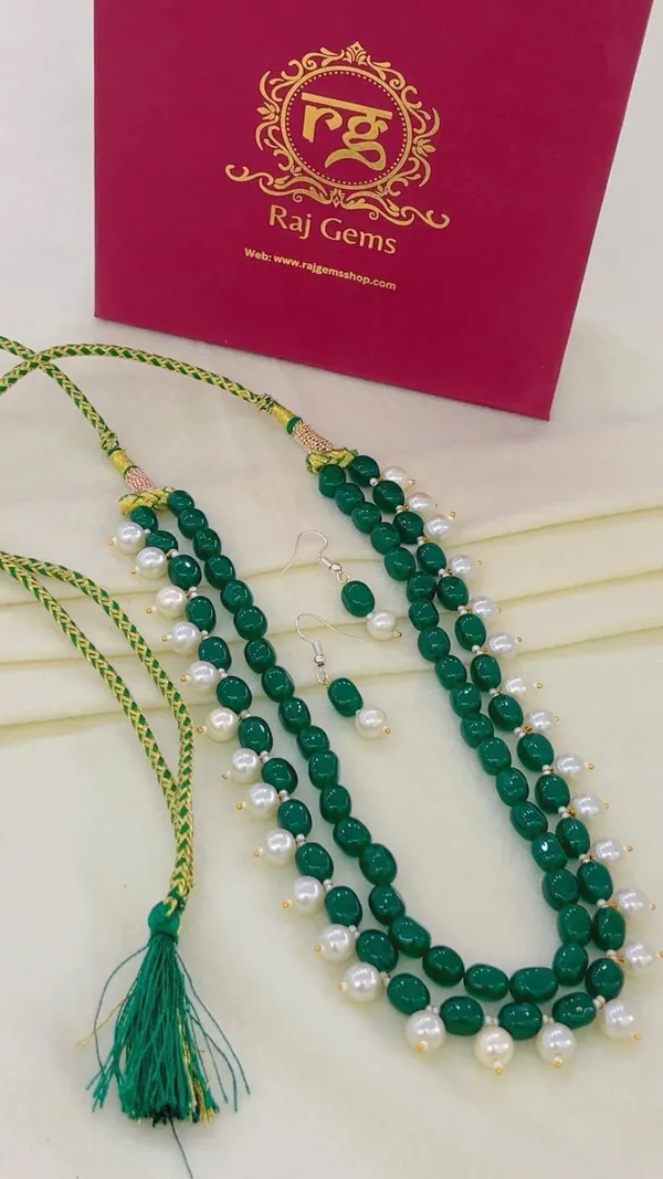 Green_Beaded_Necklace_Set_for_Women