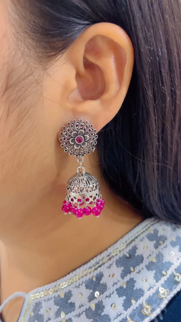 Silver_Oxidised_Jhumka_Earrings_for_Women