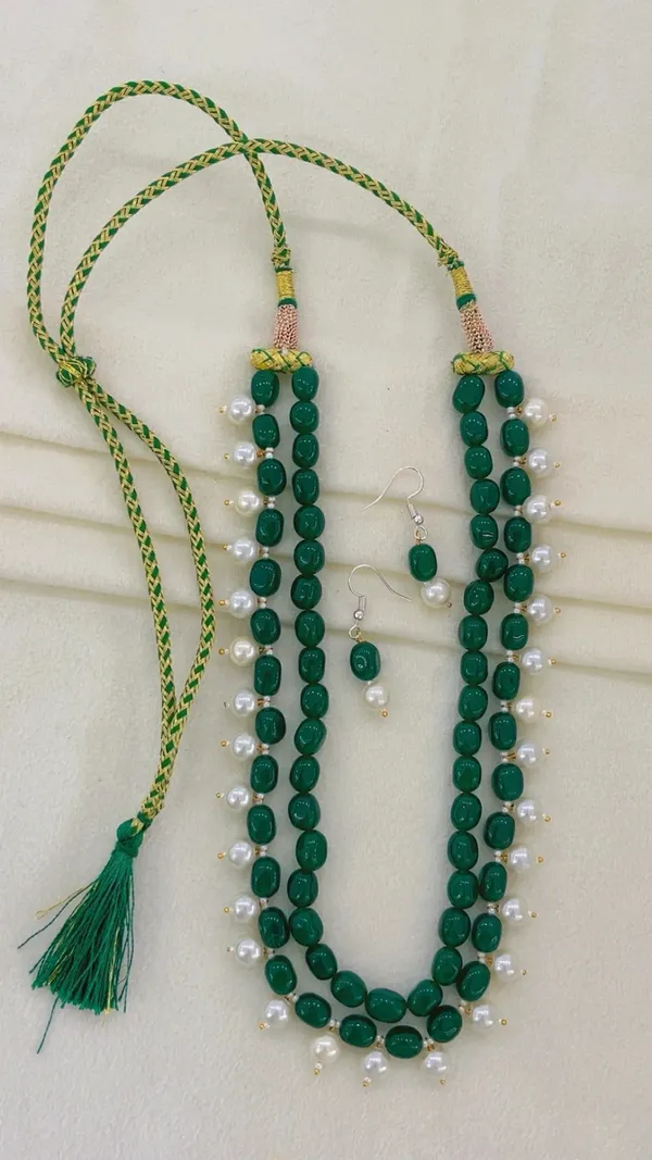 Green_Beaded_Necklace_Set_for_Women