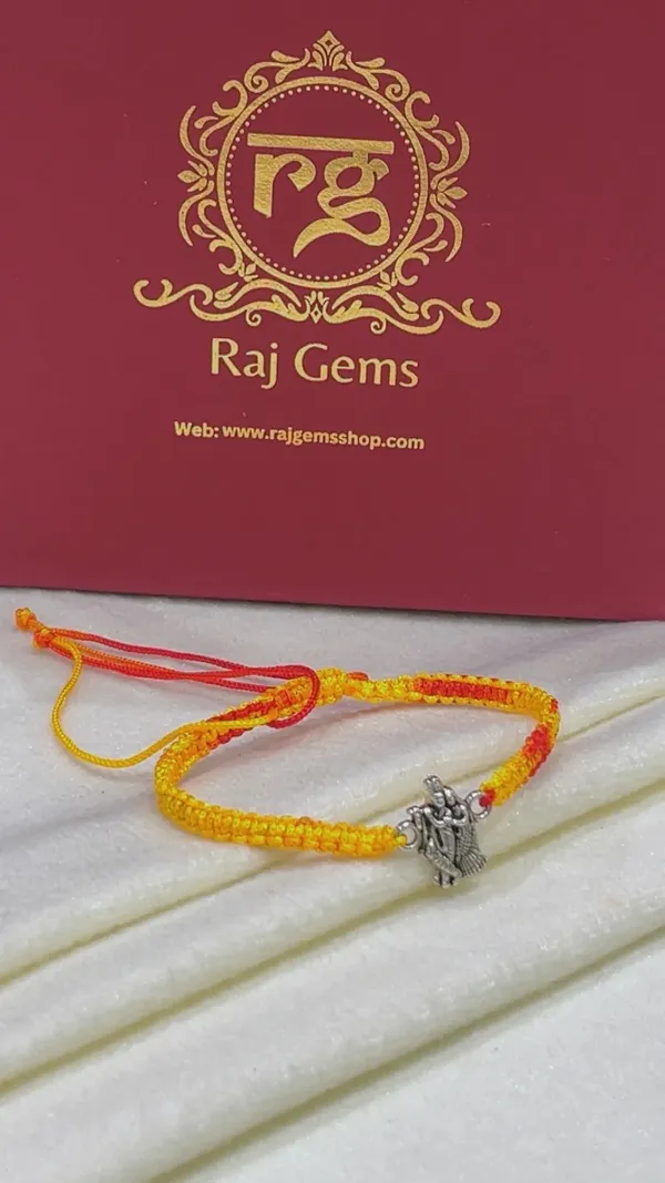 Yellow_Thread_Religious_Charm_Rakhi_for_Brother_-_Pack_of_2