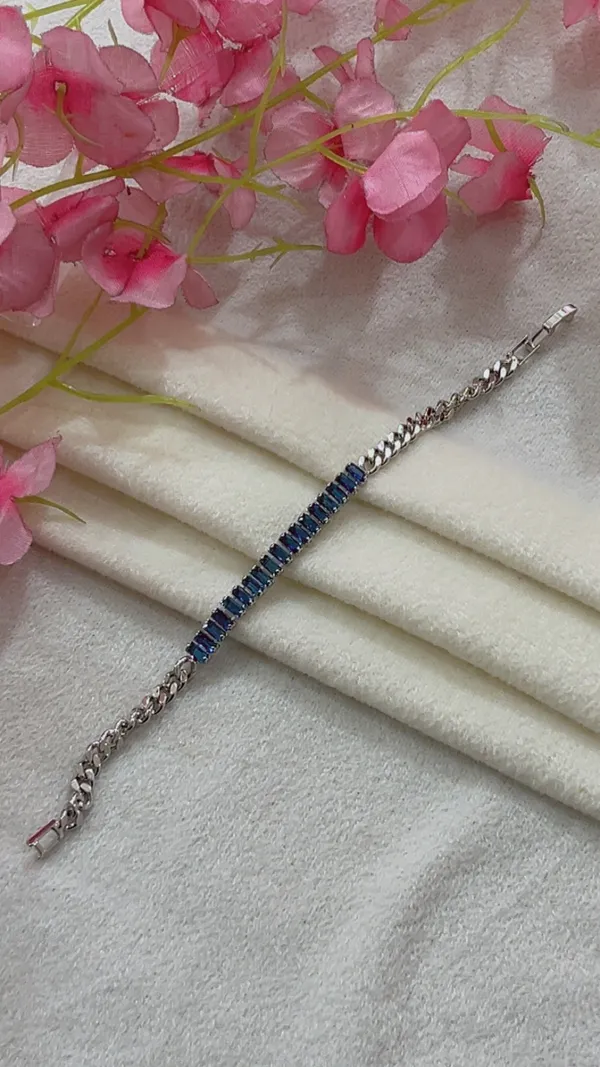 Blue_Stone_Chain_Bracelet_for_Women