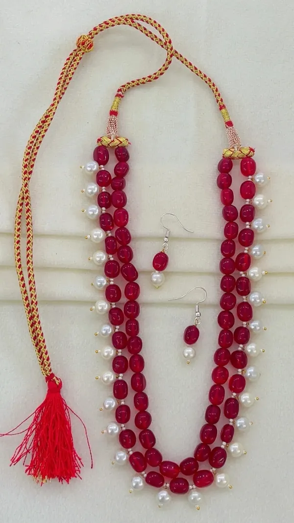 Red_Beaded_Necklace_Set_for_Women