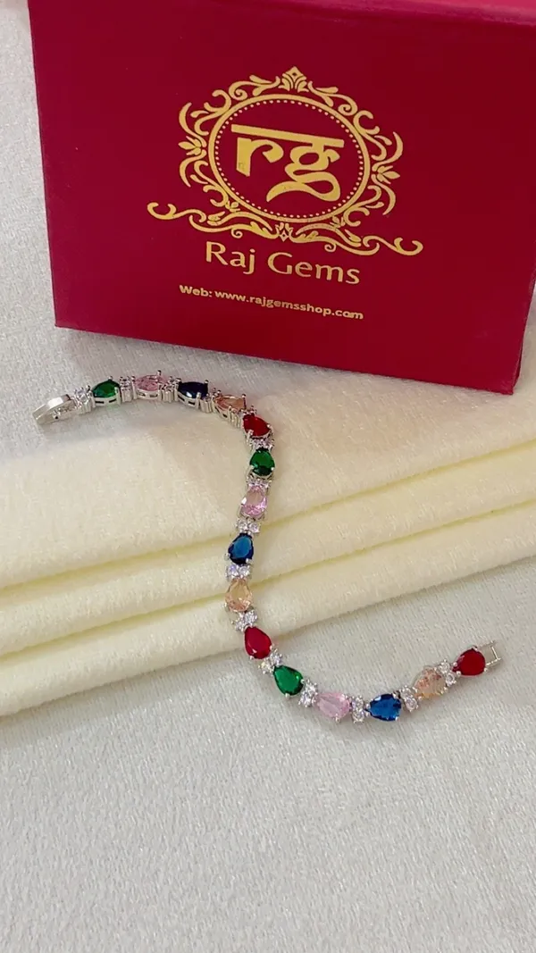 Multicolour_Gemstone_Bracelet_for_Women