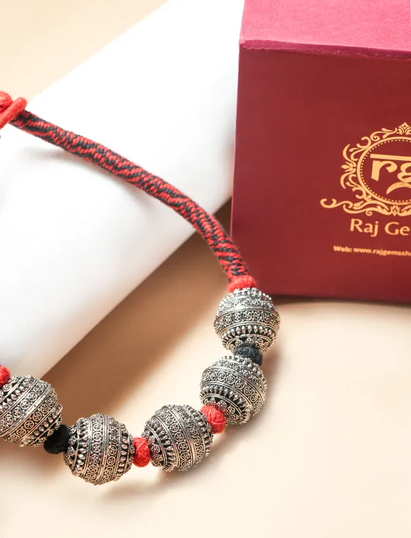 Oxidized_Silver_Tone_Beaded_Necklace_for_Women