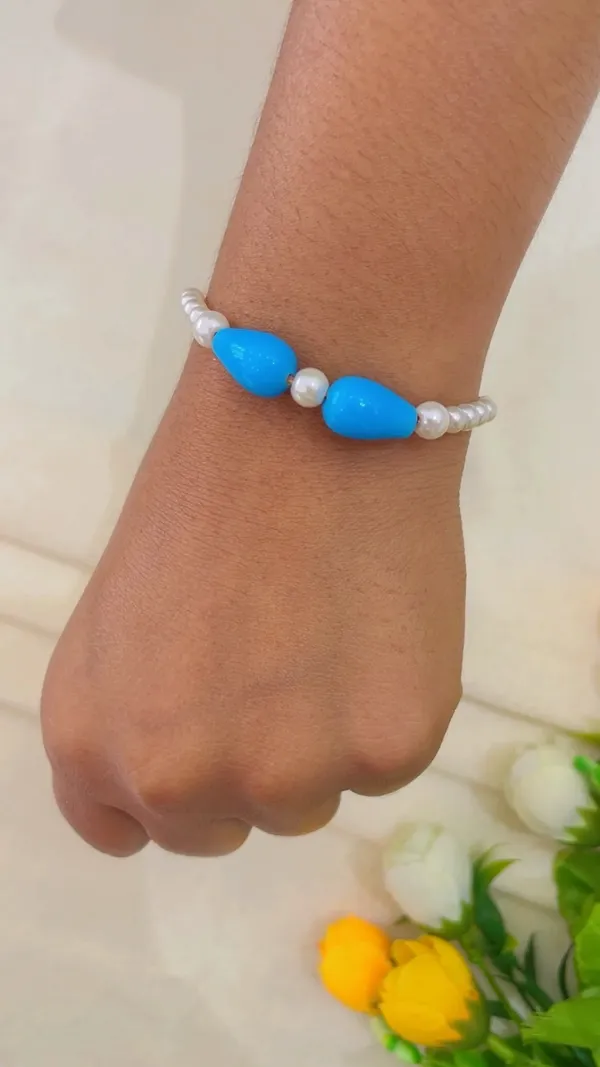 Blue_Beaded_Thread_Rakhi_Set_Of_5_for_Brothers