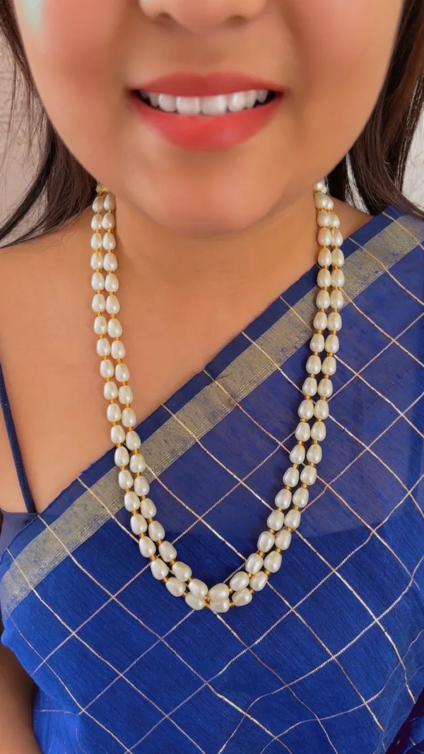 White_Pearl_Double_Strand_Necklace_for_Women