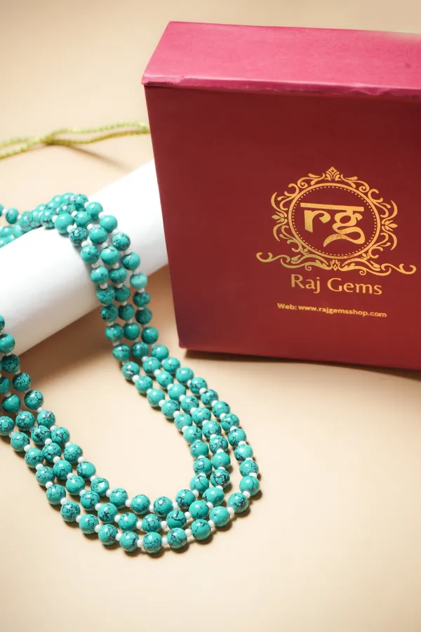Turquoise_Beaded_Layered_Necklace_For_Women