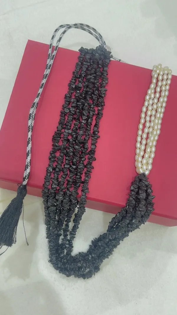Black_Beaded_Layered_Necklace_for_Women
