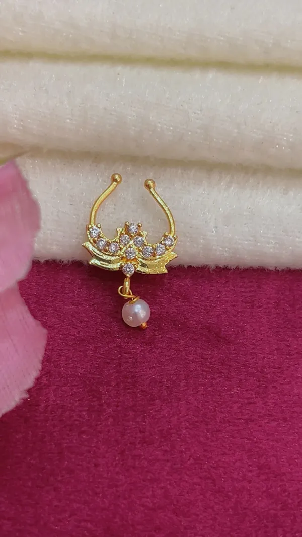Gold-Tone_Floral_Pearl_Nose_Ring_for_Women_-_Pack_of_2