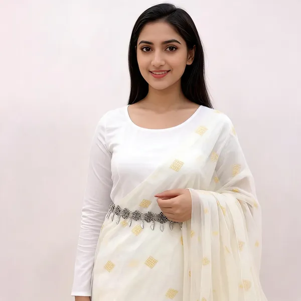 White_Net_Embellished_Dupatta_for_Women