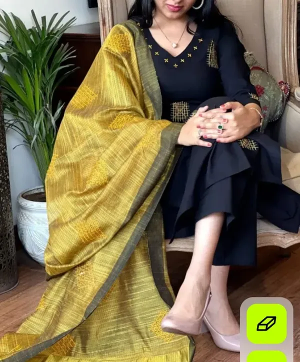 Cotton_Handloom_Kurti_Pant_With_Dupta